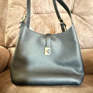 Kate Spade deco Black Leather Crossbody Bag